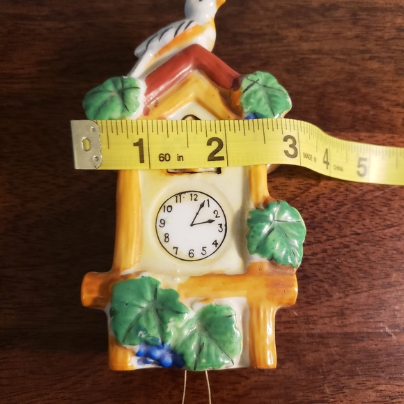 Vintage Cuckoo Clock Wall Vase Japan - Picture 6 of 10